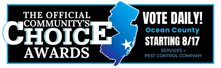 Vote for us as best pest control company in Ocean County NJ in community choice awards