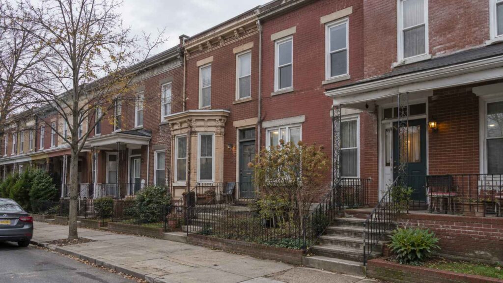 Trenton, NJ rowhomes in Mercer County served by Dan Can Home Services